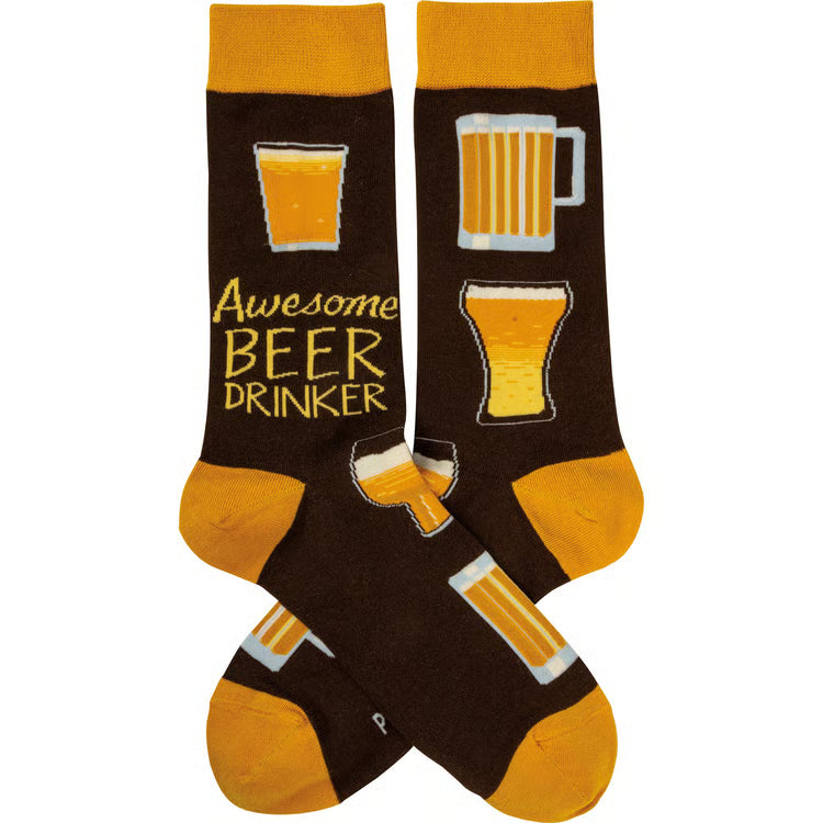 Socks - Awesome Beer Drinker