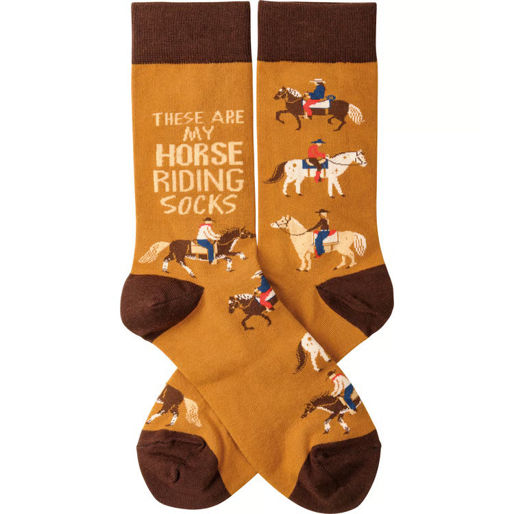 Socks - These Are My Horse Riding Socks