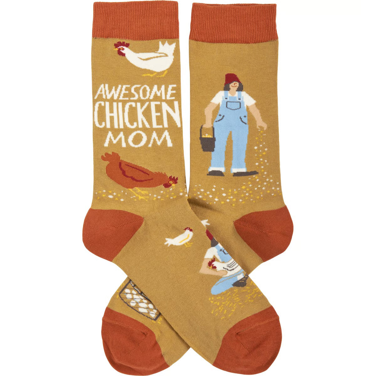 Socks - Awesome Chicken Mom