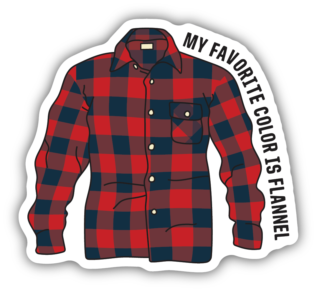 PLAID FLANNEL | STICKER