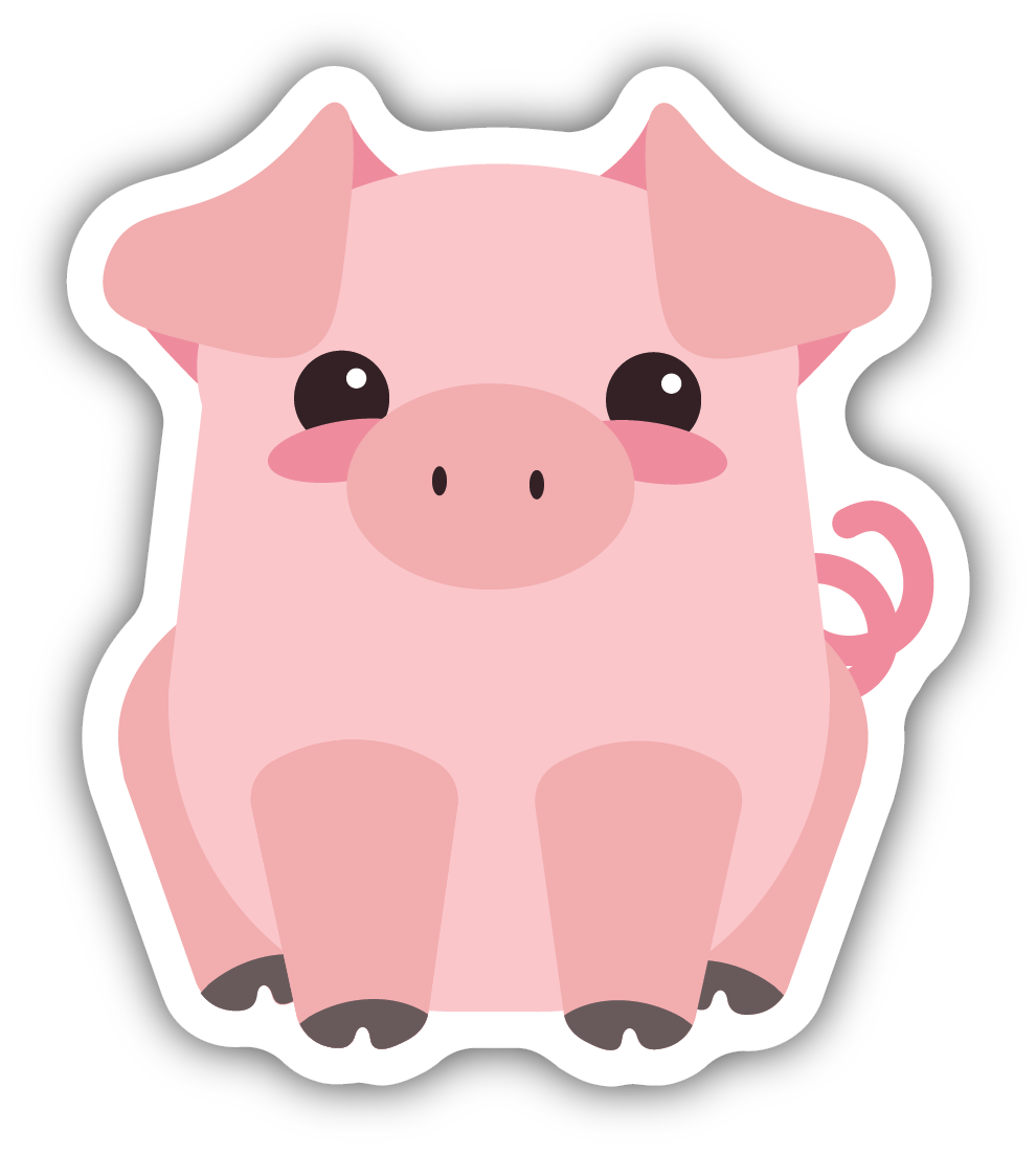 SMALL PIG | STICKER