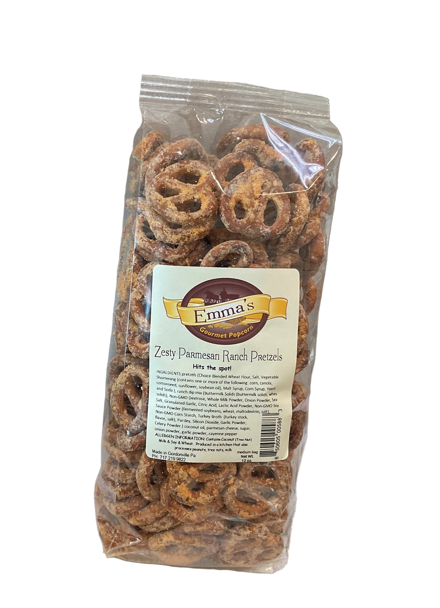 Zesty Parmesan Ranch Pretzels 12oz