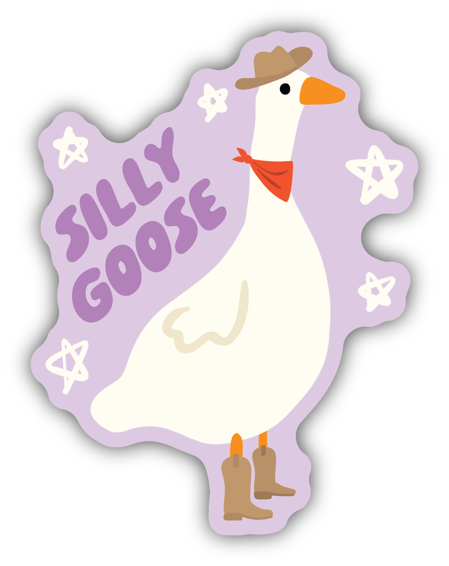 SILLY COWBOY GOOSE