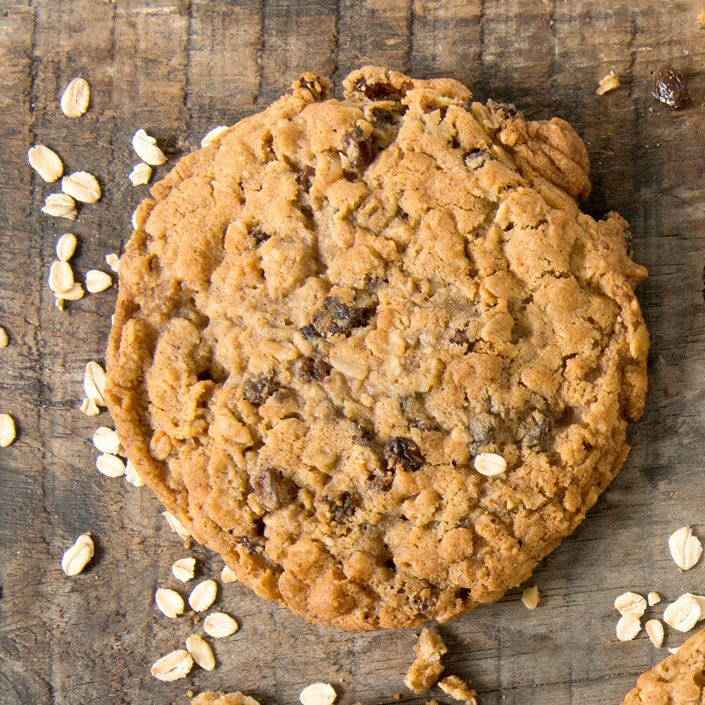 2 Oatmeal Raisin Cookies