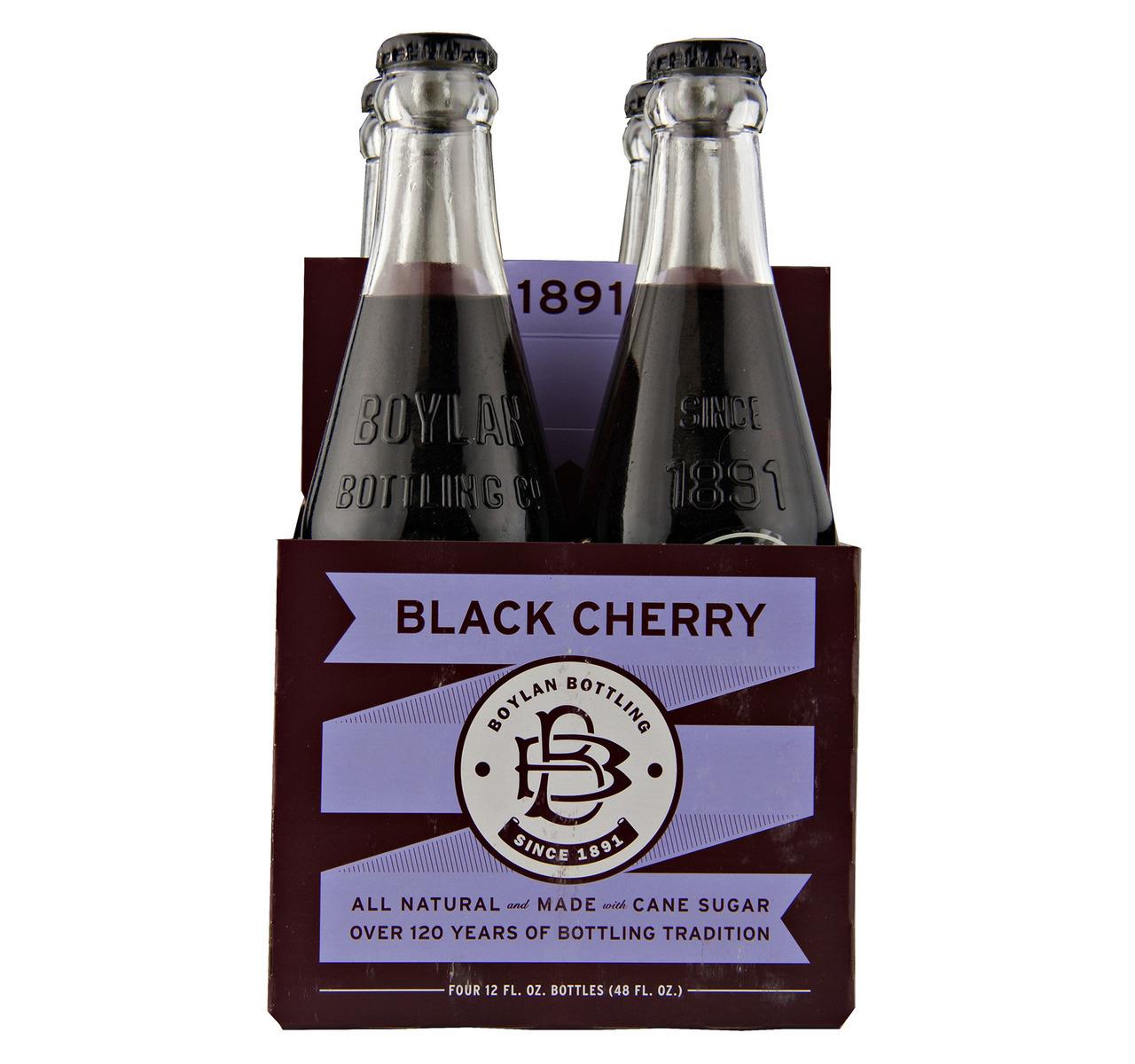 Boylan Black Cherry Cane Sugar Soda