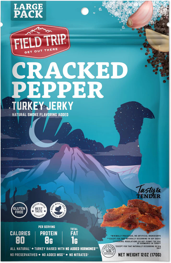Cracked Pepper Turkey Jerky 2.2 oz