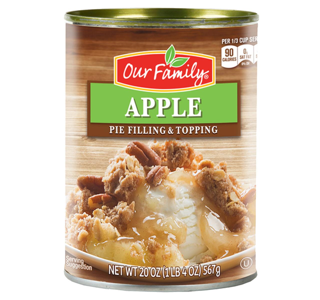 Apple Pie Filling 20 oz