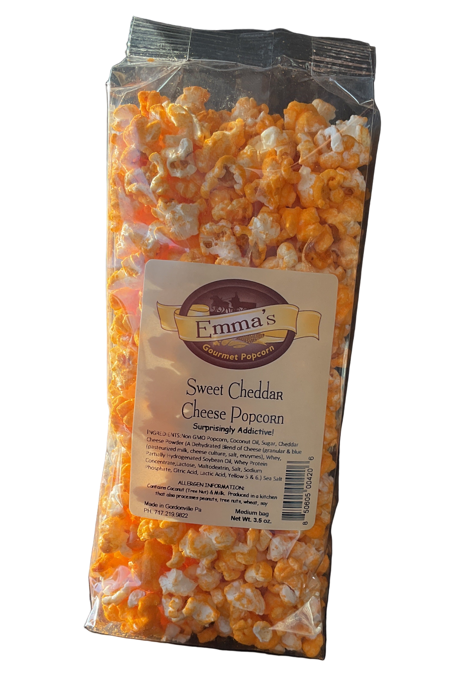 Sweet Cheddar Popcorn-Med