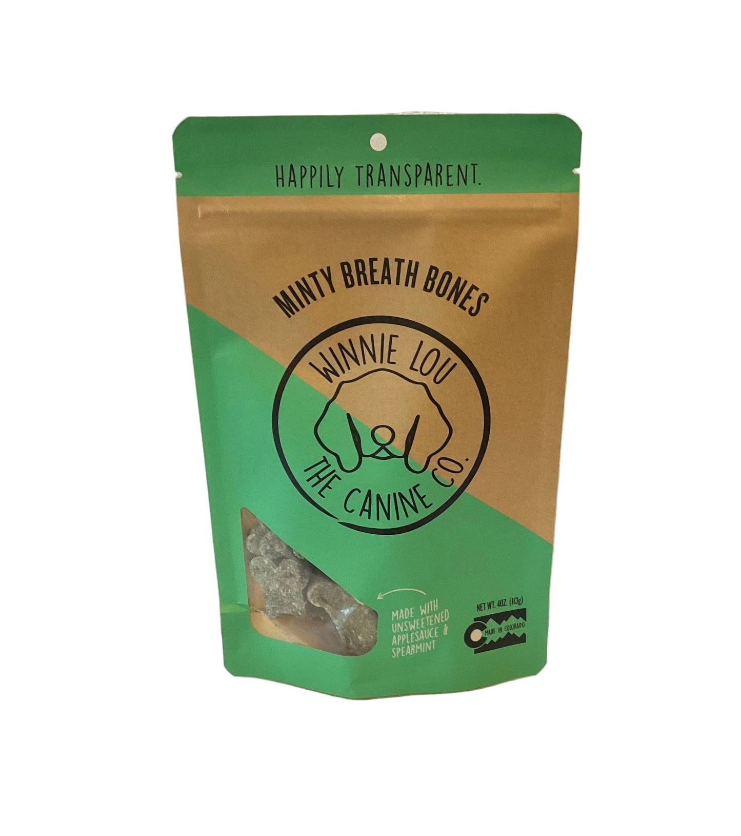 Minty Breath Bones Dog Treats 4oz