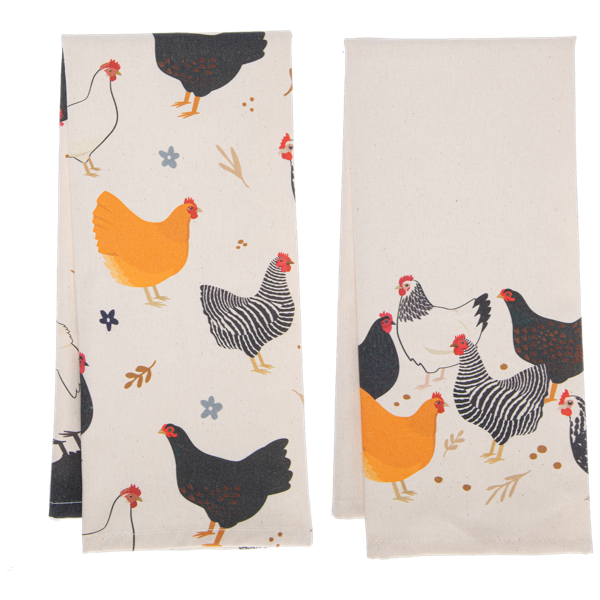Chicken Tea Towel