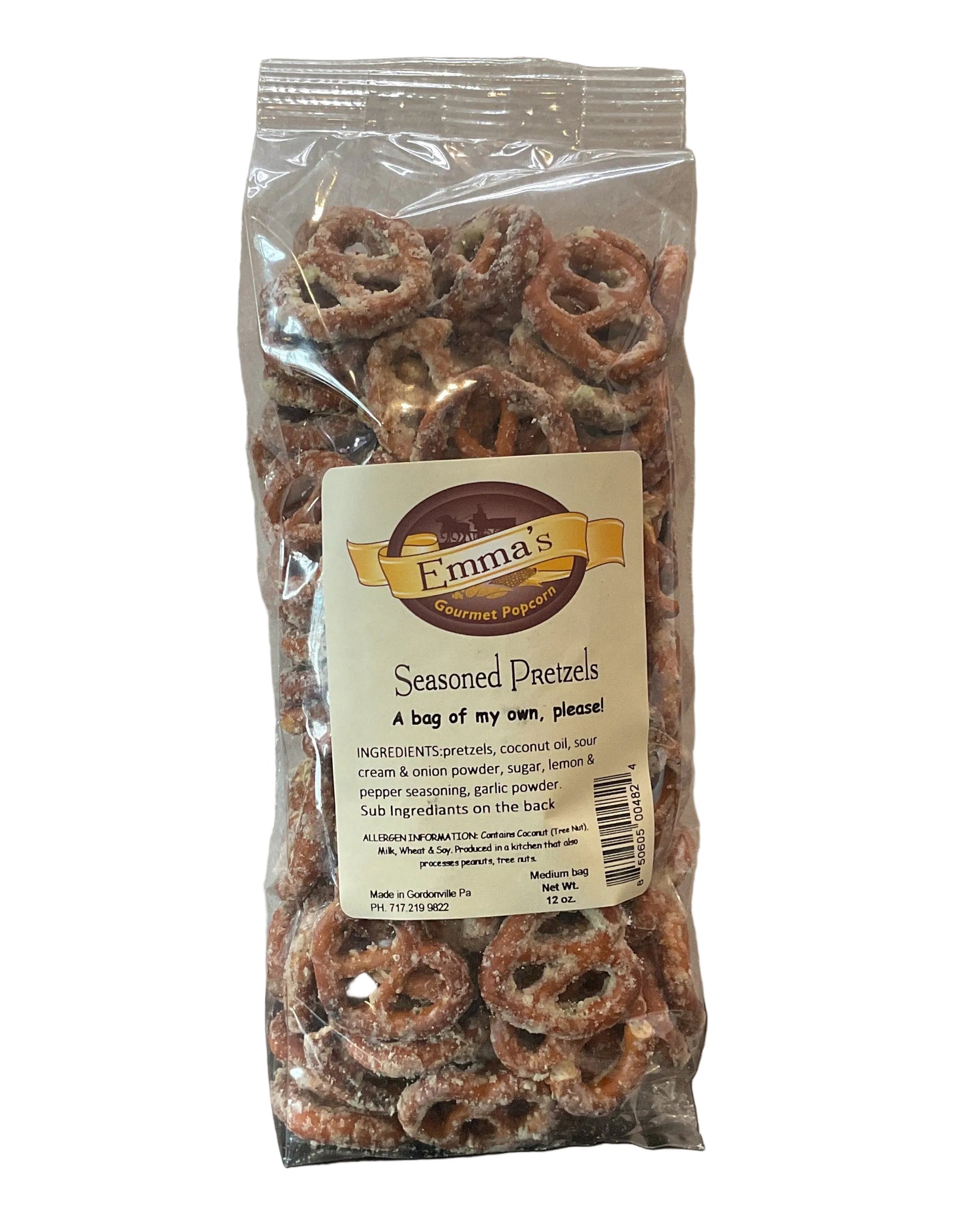 Seasoned Pretzels-Med