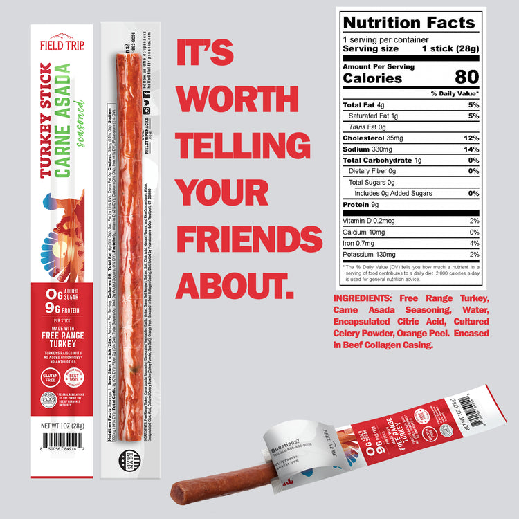Carne Asada Turkey Stick 1 oz
