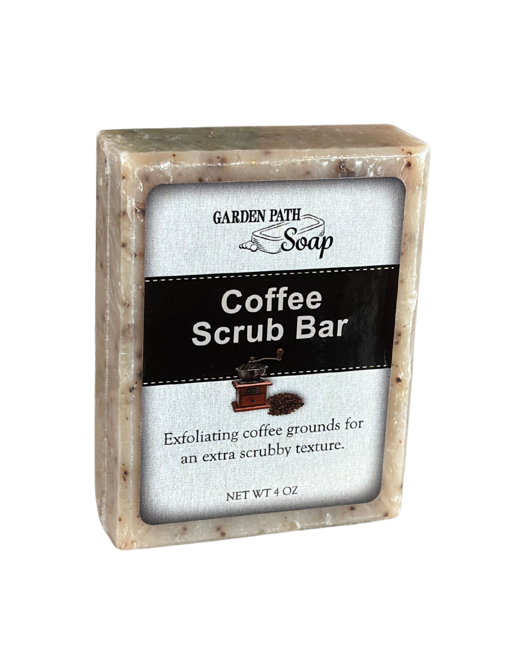 Coffee Scrub Bar Soap 4oz