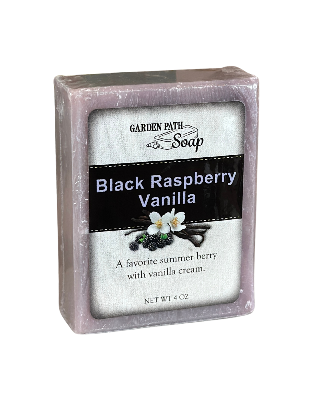 Black Raspberry Vanilla Soap 4oz