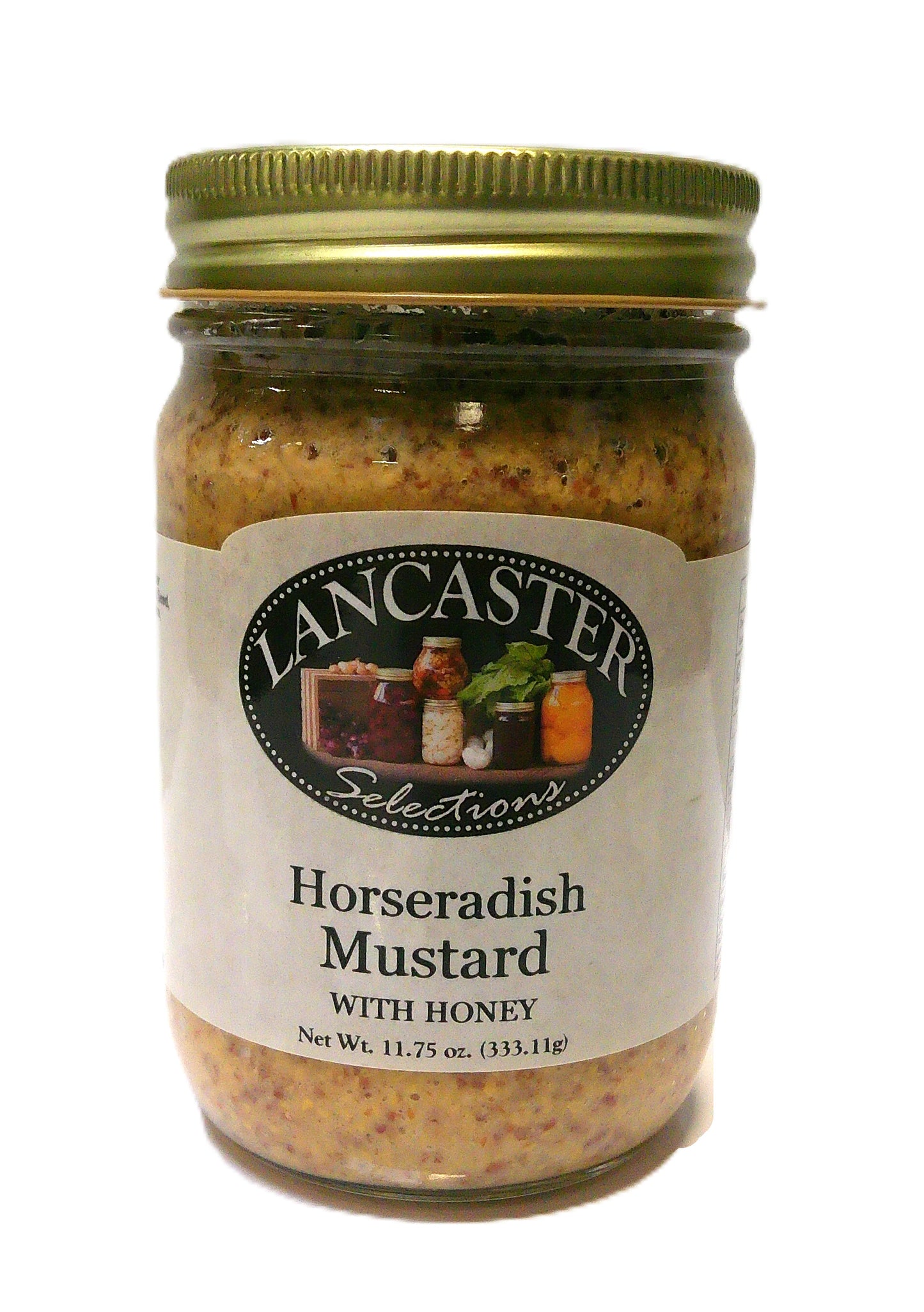 Horseradish Mustard w Honey 12 oz