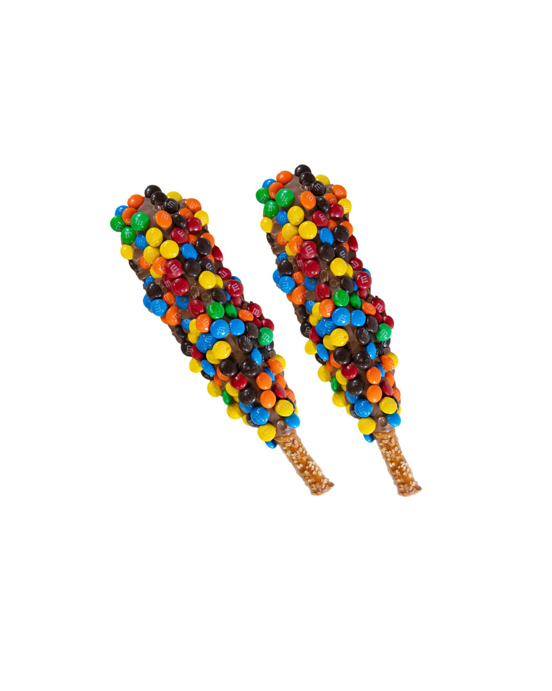 Chocolate Covered M&M Pretzel Rods 2ct.