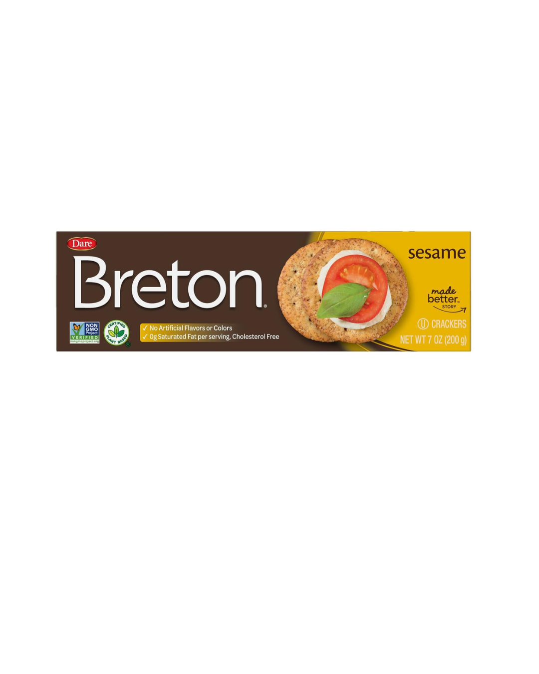 Breton Sesame Crackers 7oz