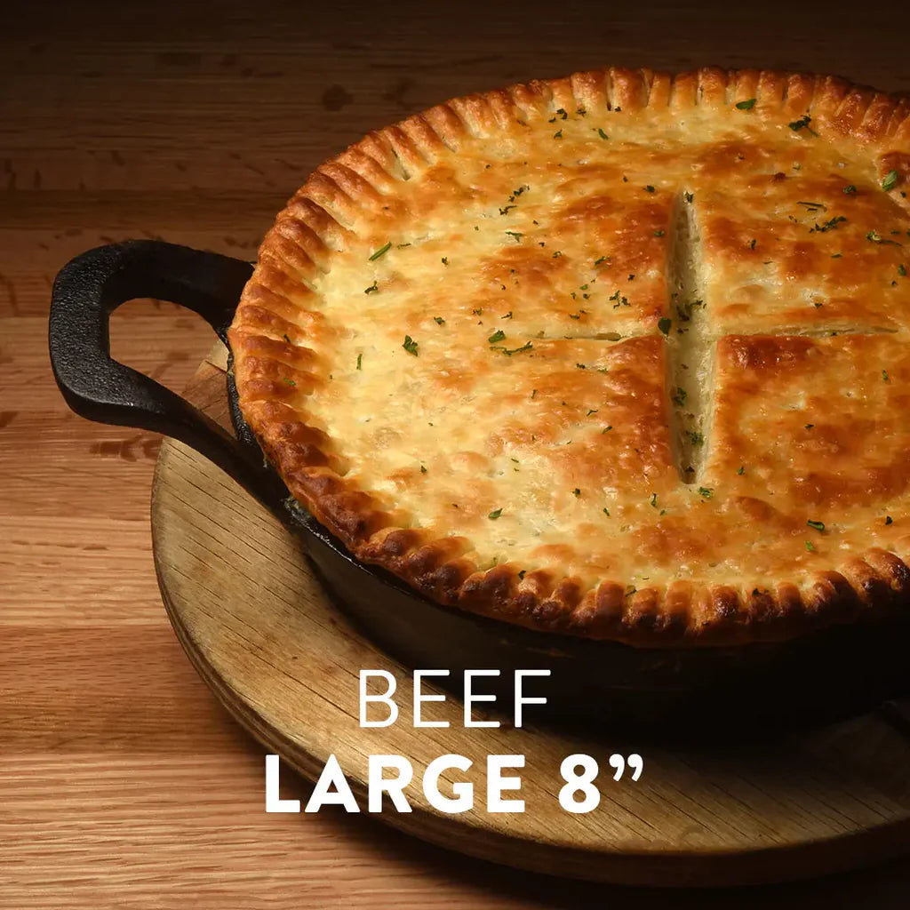 Frozen 8" Beef Pies