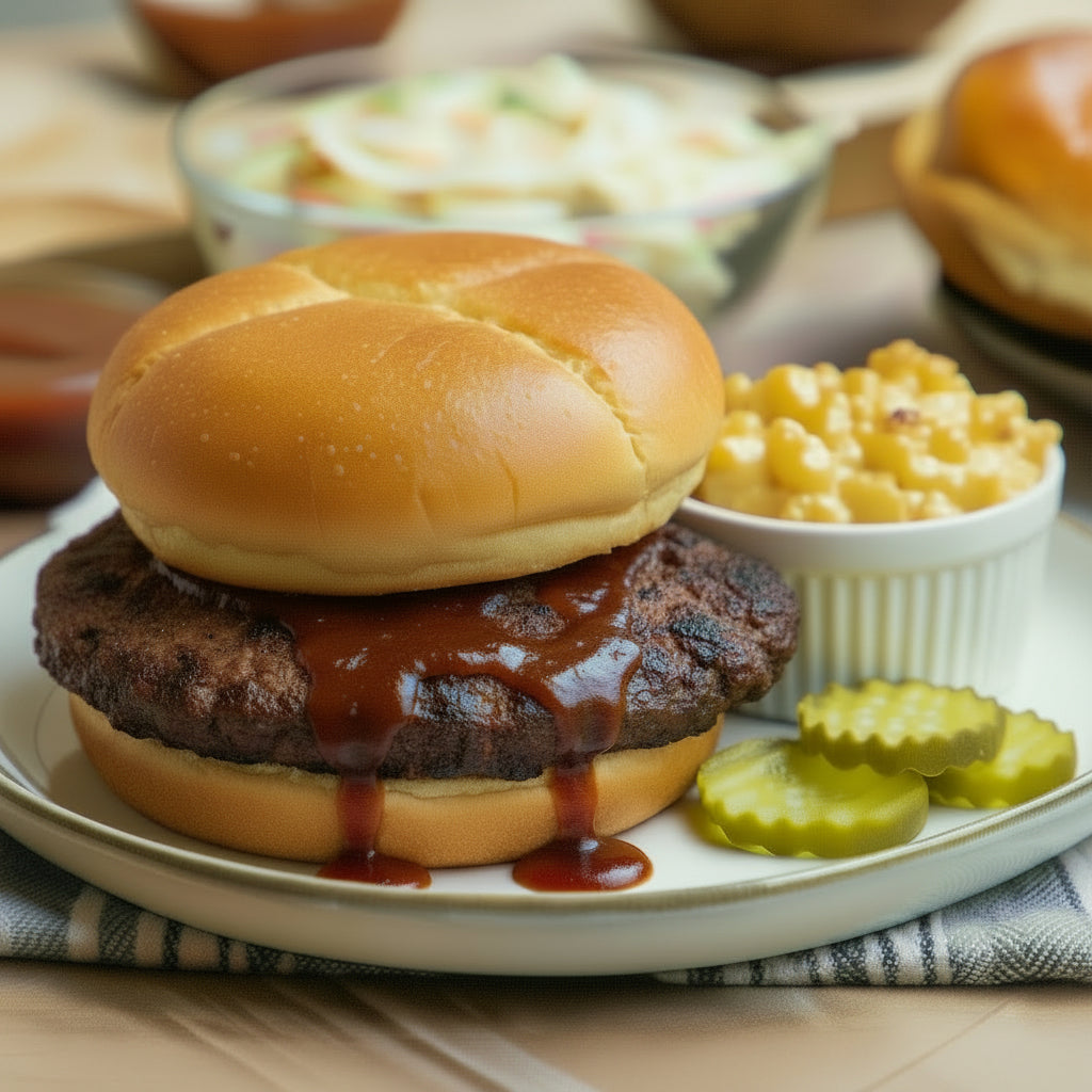 Pork Rib Patty Sandwich Platter