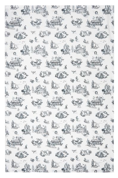 Western Toile Tea Towel CB197931