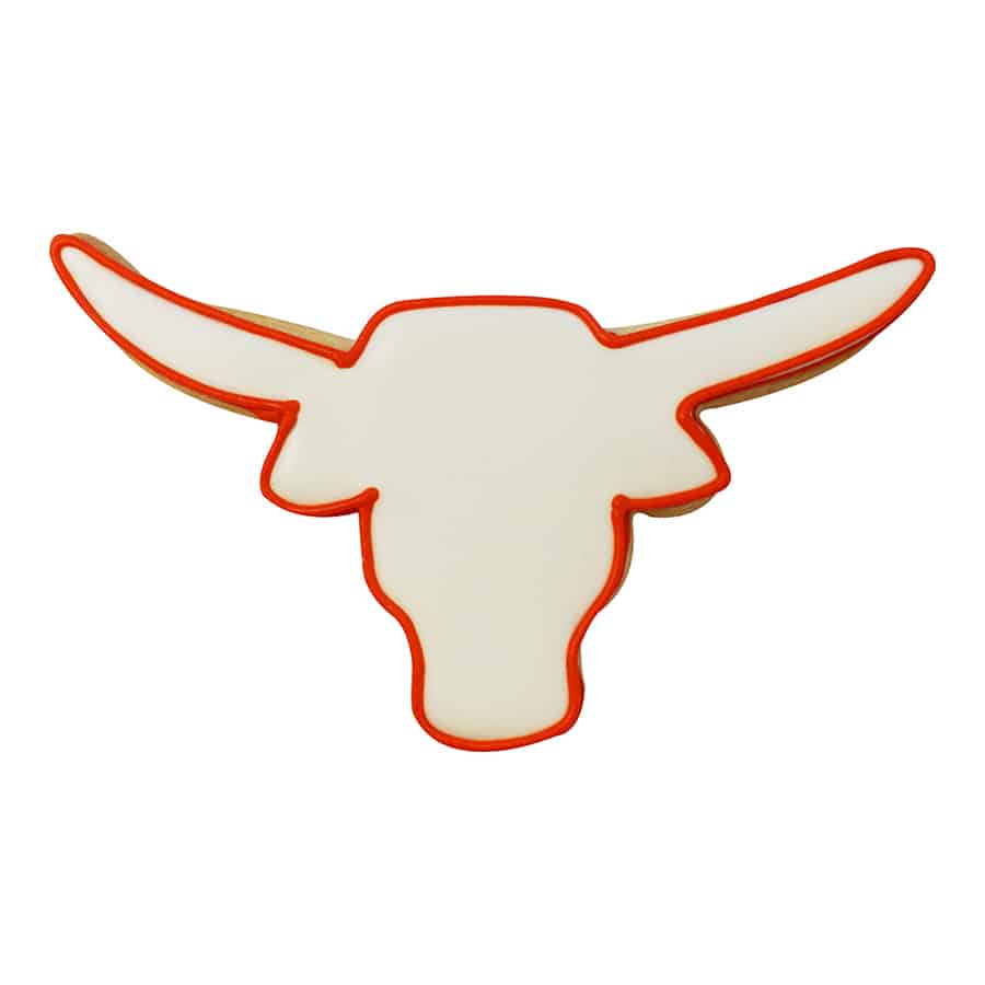 Longhorn Cookie Cutter (6")