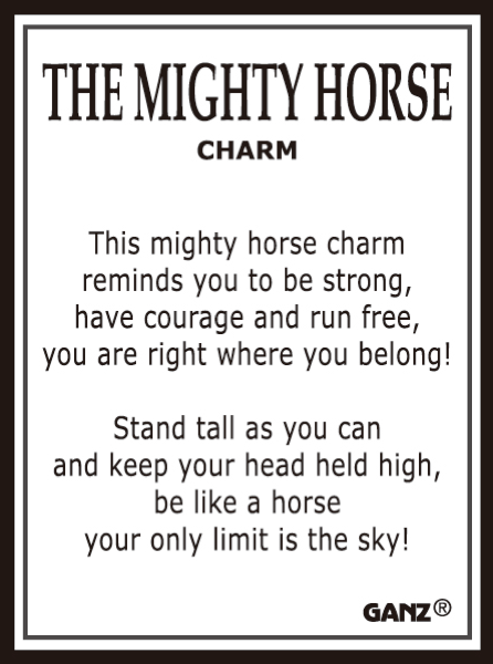 Mighty Horse Charm