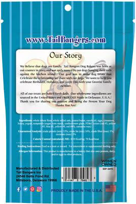 Tail Bangers Original with Yogurt Coating Dog Treats