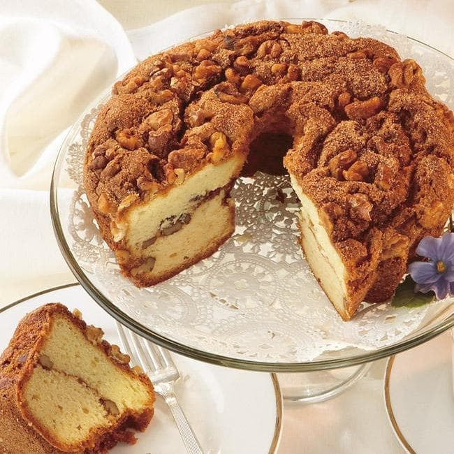 Cinnamon Walnut Coffee Cake - Thaw