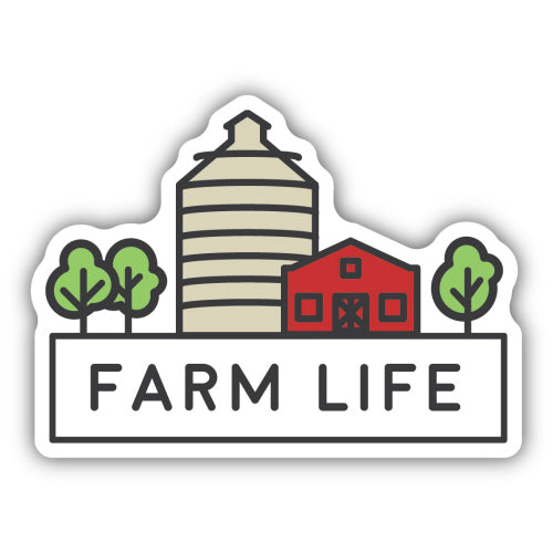 BARN AND SILO | STICKER