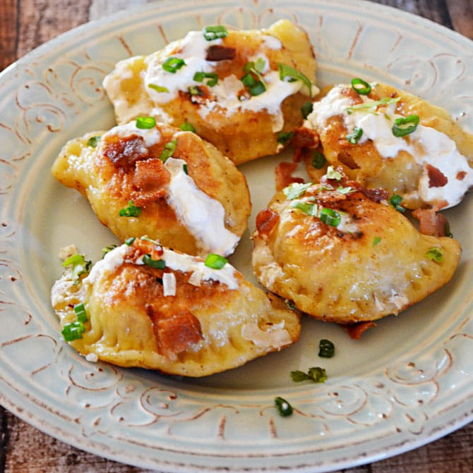 Cheddar & Bacon Pierogi