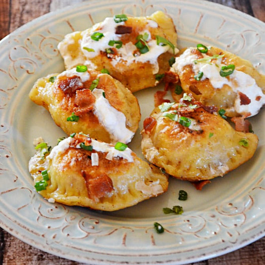 Cheddar & Bacon Pierogi