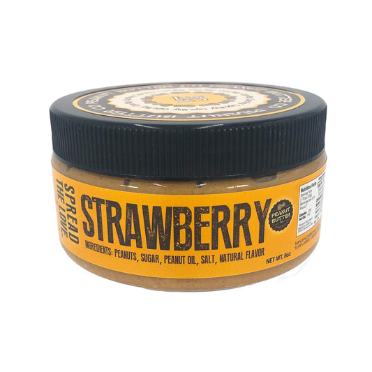 Natural 8oz Strawberry Peanut Butter