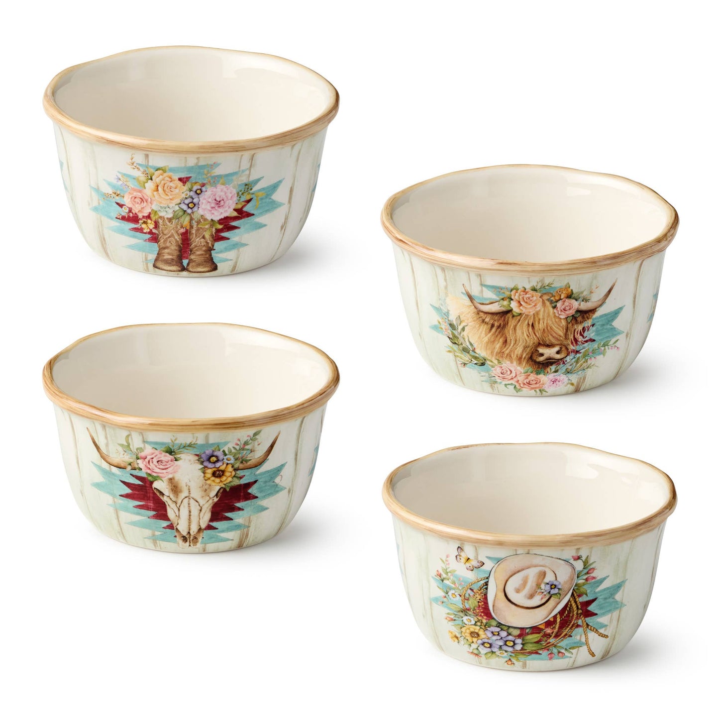 Rosewood Ranch Ice Cream Bowl 5.25" x 3"