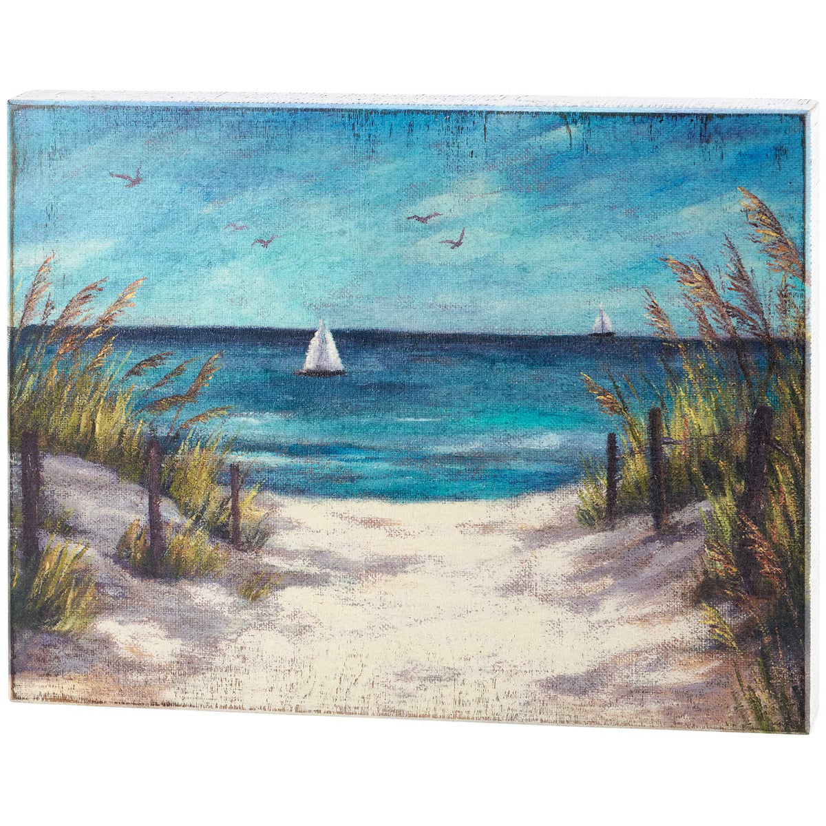 Box Sign - Beach Path