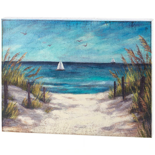 Box Sign - Beach Path