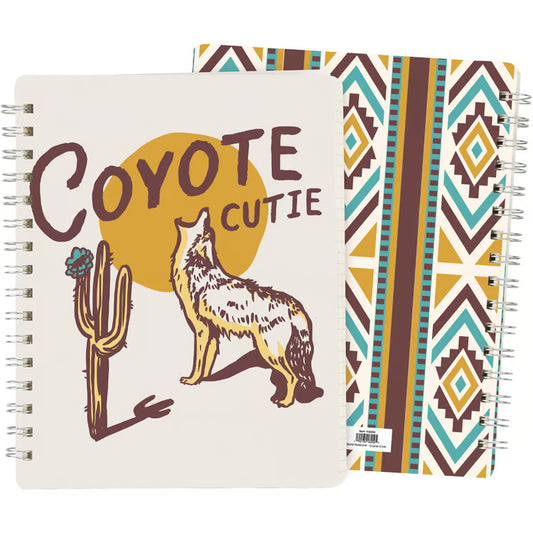 Spiral Notebook - Coyote Cutie