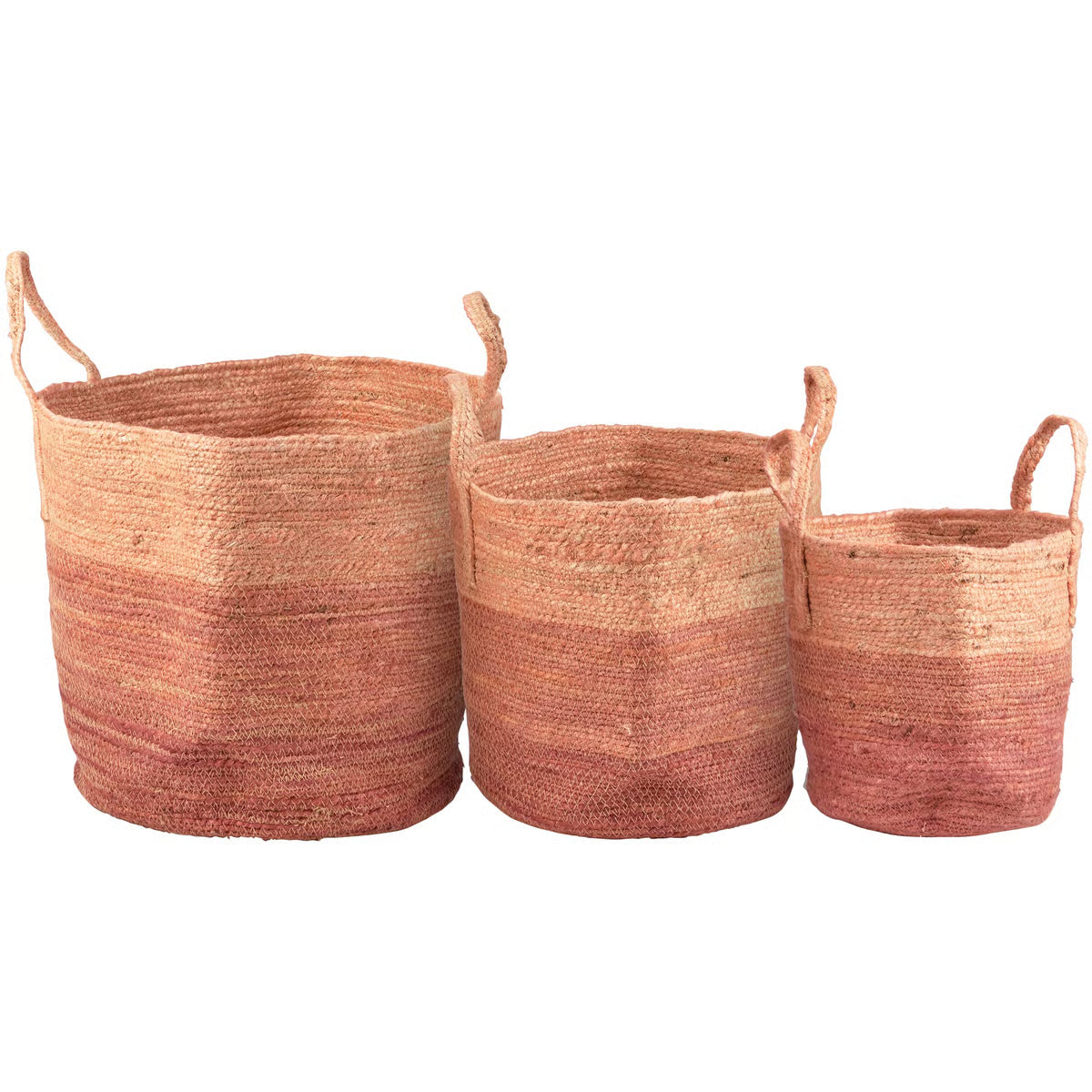 Basket Set - Braided Ombre
