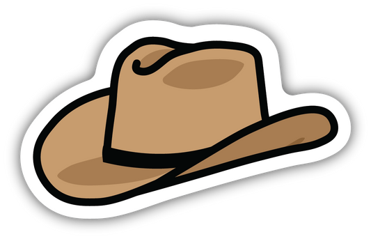 COWBOY HAT | STICKER