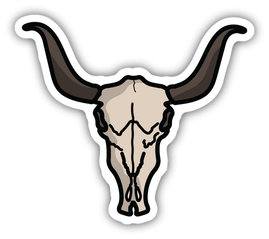 COW SKULL | STICKER