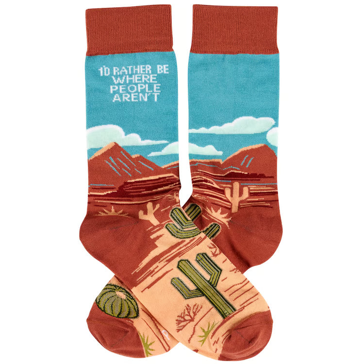 Socks - Rather Be Where People Aren't