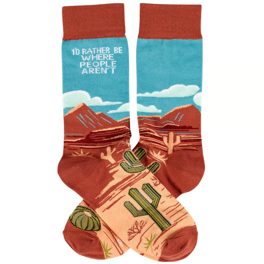 Socks - Rather Be Where People Aren't