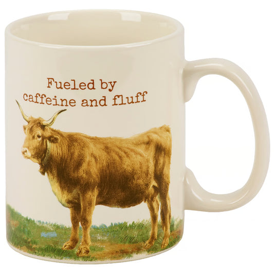 Mug - Fueled By Caffeine And Fluff