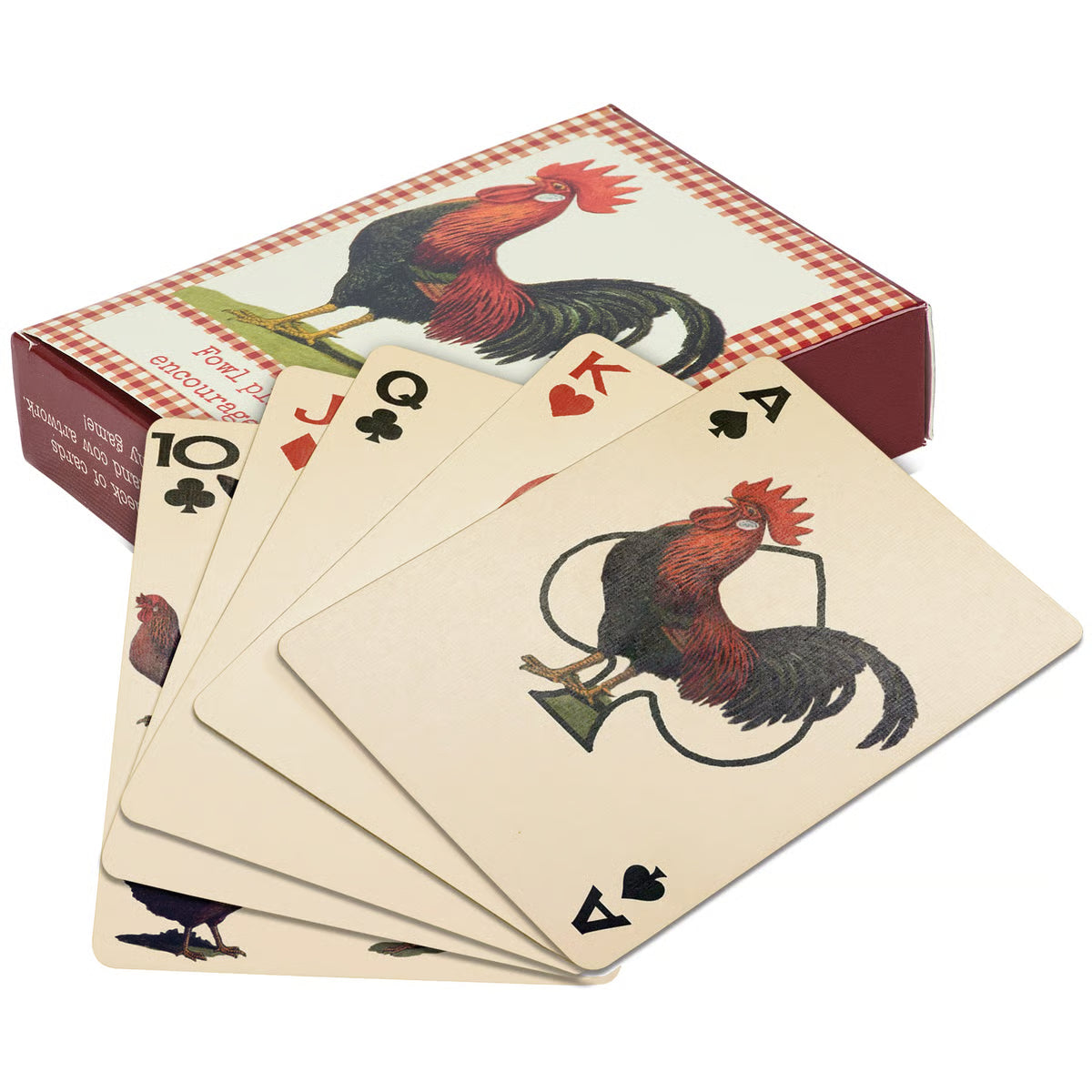 Playing Cards - Fowl Play Encouraged