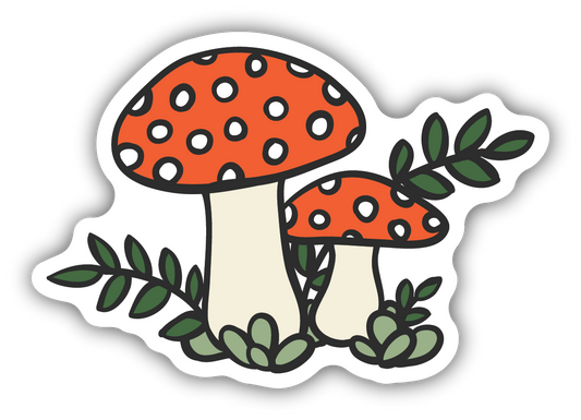 MUSHROOM SKETCH | STICKER