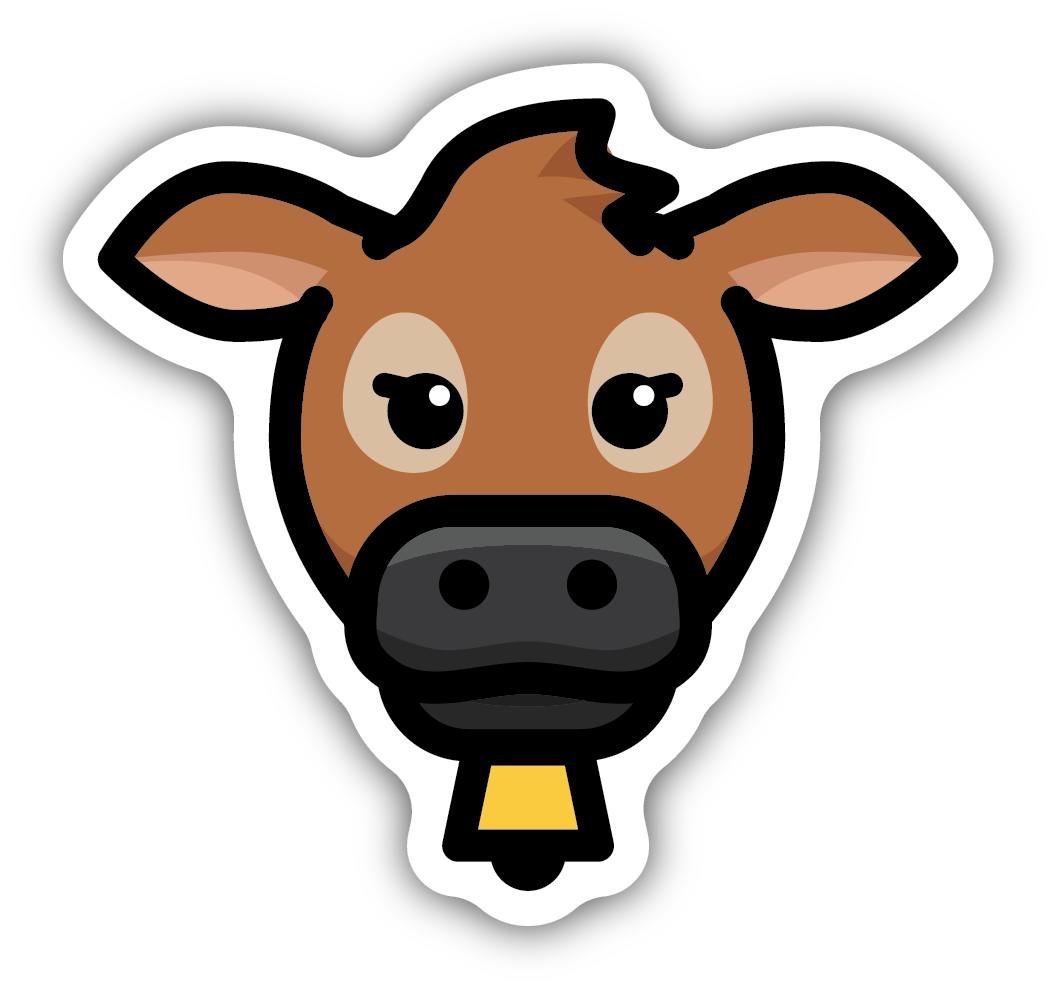 JERSEY COW | STICKER