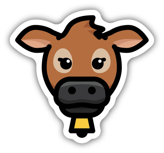 JERSEY COW | STICKER