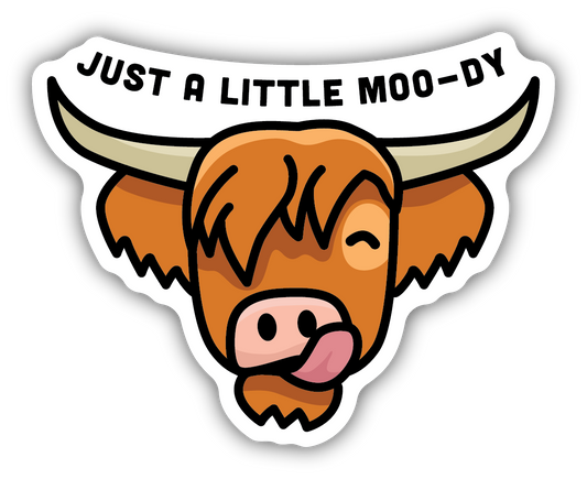 HIGHLAND COW | STICKER