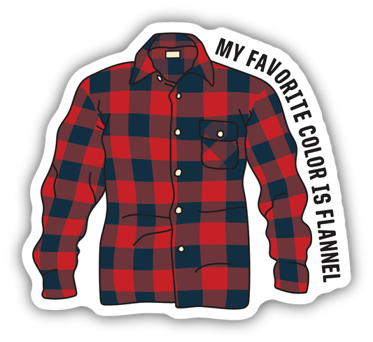 PLAID FLANNEL | STICKER
