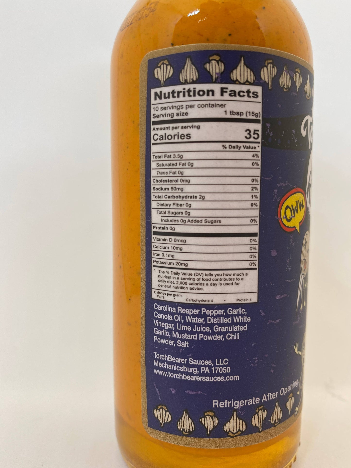 Garlic Reaper (Hot Ones) | 5oz Bottle | Extreme Heat 9.5/10