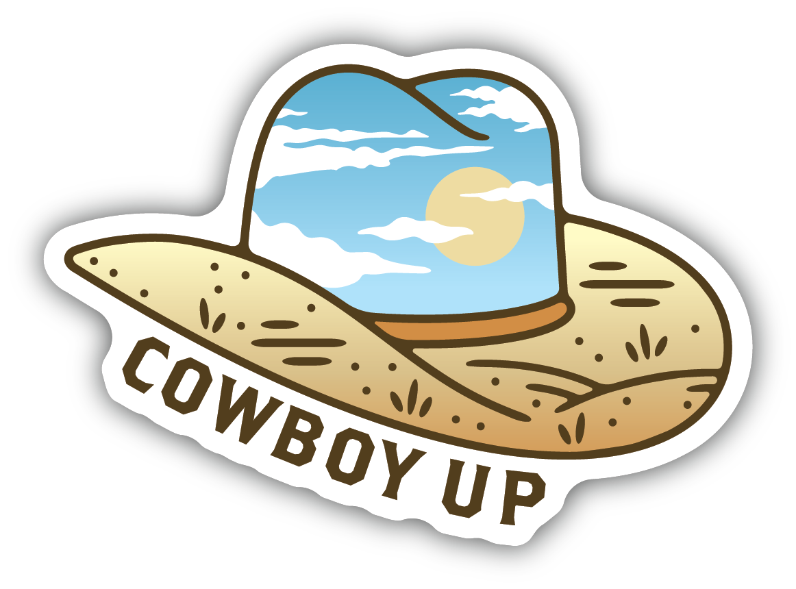 COWBOY UP PRAIRIE COWBOY HAT